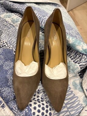 MICHAEL KORS Alina Flex Suede leather Pumps